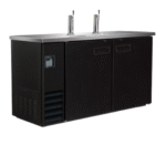 Cold Zone Double Swing Solid Door Keg Cooler CZ BCBD2-2