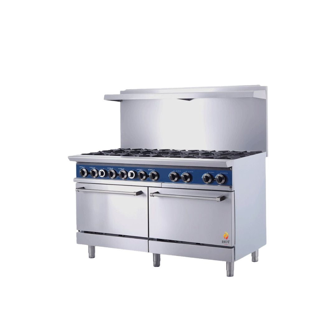 HZ-CR60.jpg Hot Zone Gas Range with Built-In Convection Oven 60" HZ CR60 - Image 1