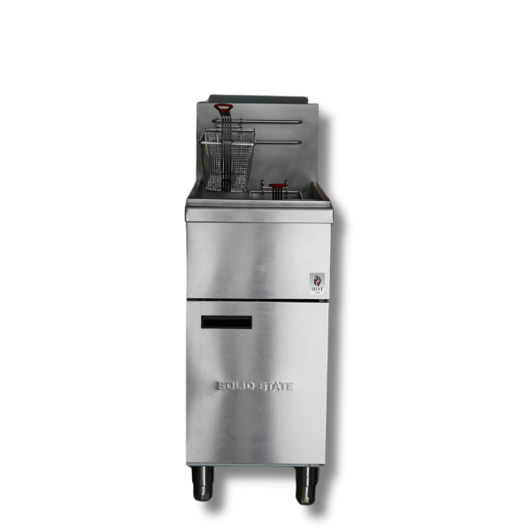 Hot Zone Gas Fryer Solid State Control HZ F4S-LP
