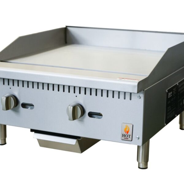 Hot Zone Countertop Manual gas Griddle-24" HZ G24-M