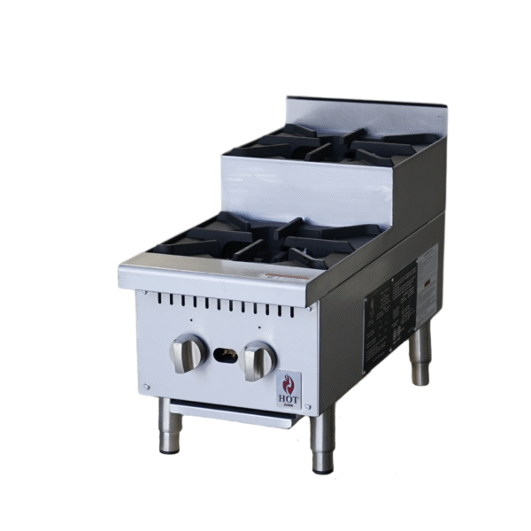 Hot Zone Burner countertop Stainless Steel Step-up Gas Hot Plate HZ HP12-S