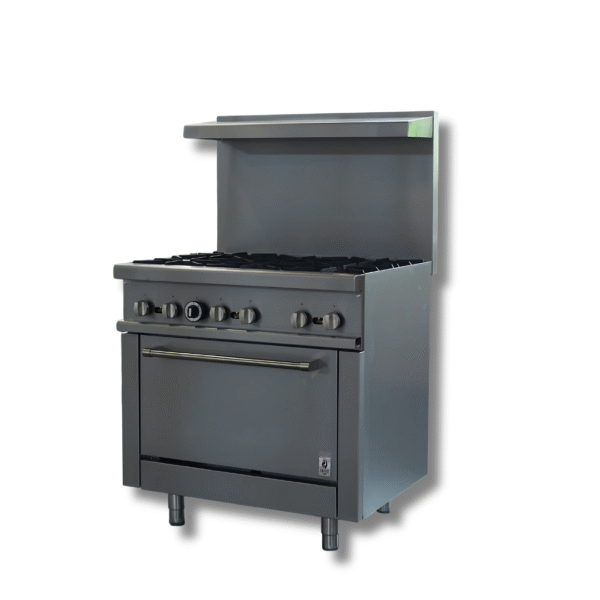 Hot Zone 36″ Gas Range 6 Burners HZ R36