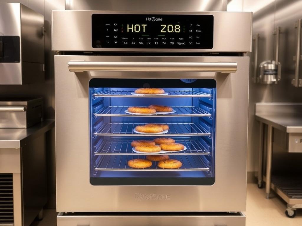 Hot Zone electric commercial oven with digital controls