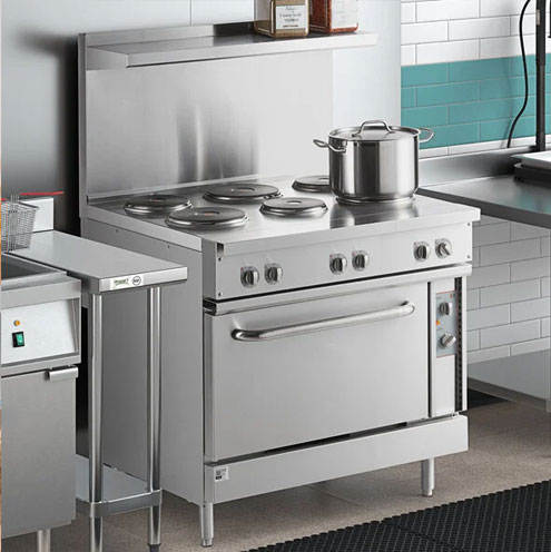Home- electric range tumb